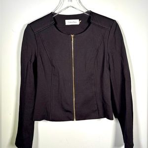 Calvin Klein Blazer Coat Size 6
